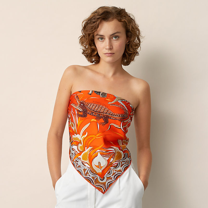 La Marche du Zambeze scarf 90 | Hermès Australia